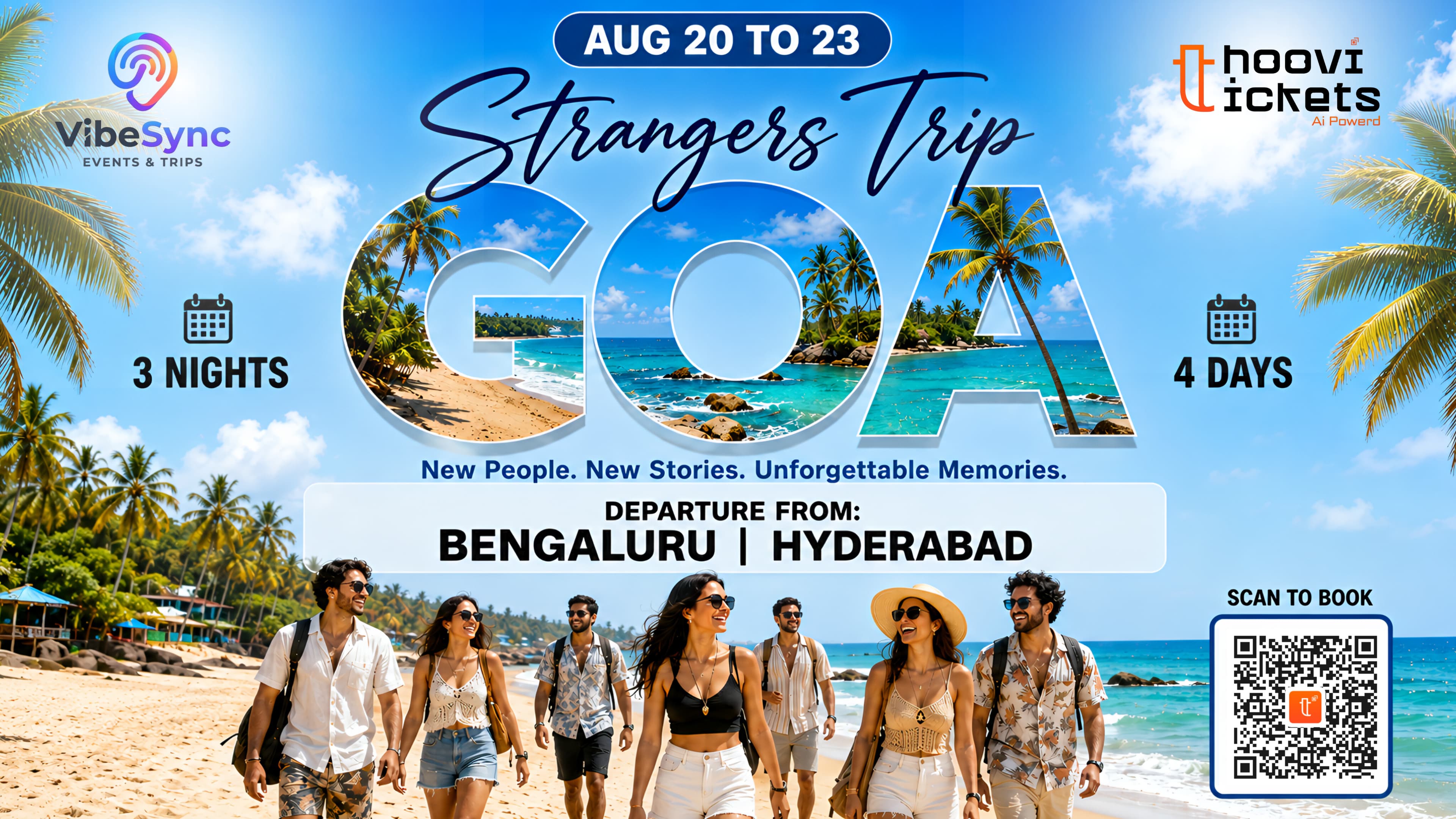VibeSync Goa Strangers Trip